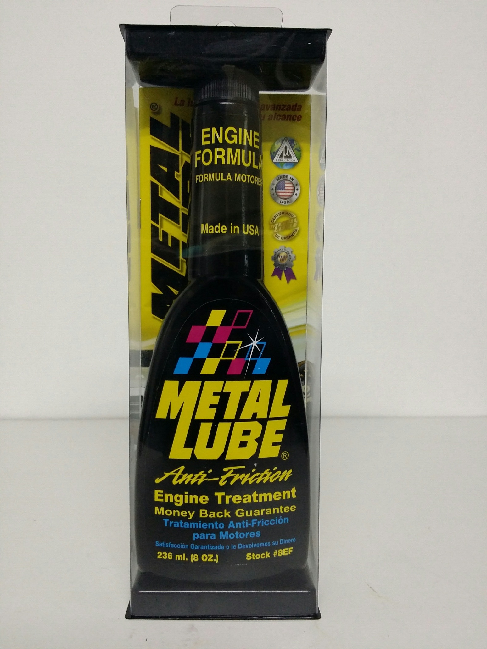 Metal Lube Anti-fricition Engine Treatment Demonstration 